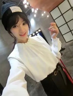 襯衣 2015春裝新款胸前褶皺小百褶領(lǐng)側(cè)面開衩雪紡襯衫