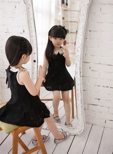 幼童專區 童裙夏款 亮片連衣裙 女童連衣裙 韓版中長款裙子 一件代發原始圖片2