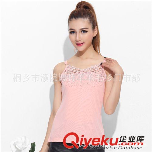 青春上衣 【女裝夏pi發(fā)】全棉小背心女春夏秋百搭露背打底衫中長款女【特價