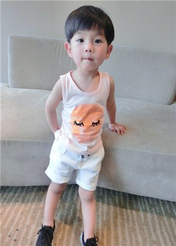 2015夏裝第二波 「比伊潮童」BOBO熱款INS男女兒童背心 寶寶小童純棉背心 童T恤原始圖片2