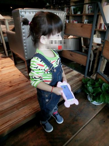 中小童 2015春季新款 兒童韓版潮寶經典款牛仔背帶褲 男女童童裝一件代發原始圖片2