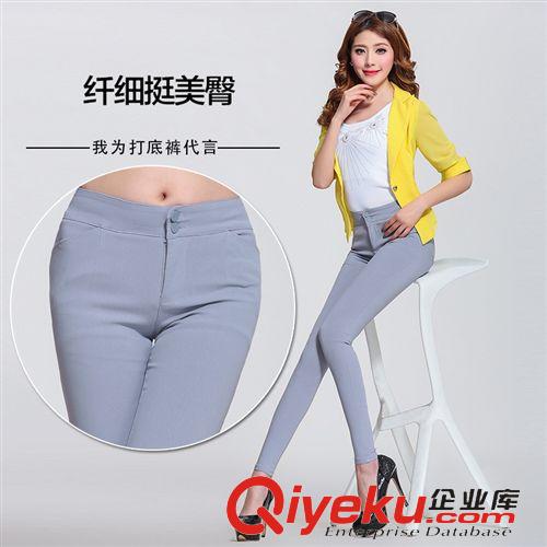 牛仔褲/鉛筆褲 淘寶代理春夏亞麻九分哈倫褲  松緊腰寬松棉麻女褲休閑褲潮