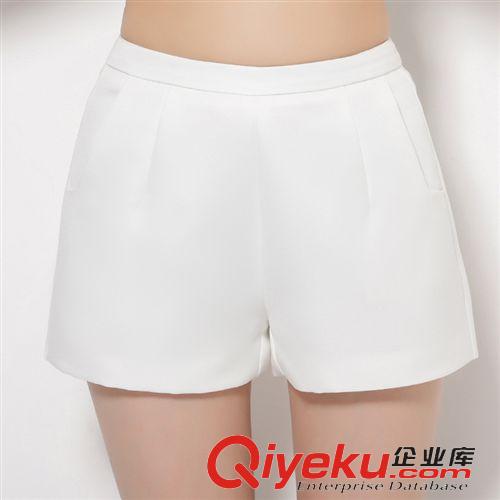 短褲/熱褲 春夏新品質短褲夏季闊腿褲OL氣質顯瘦A字短褲休閑女褲原始圖片2