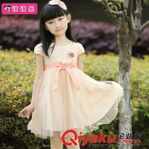 「夏裝」精品 2014夏季新款女童裝裙子兒童韓版背心紗裙寶寶鏤空吊帶裙廣東品質