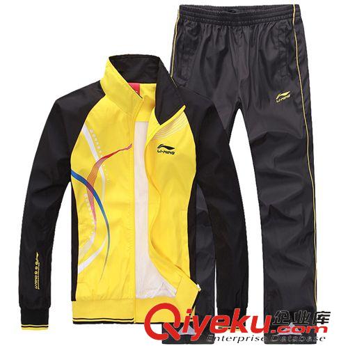 長袖 男士運動套裝2015春秋季青少年情侶運動服套裝男大碼休閑衛衣女潮