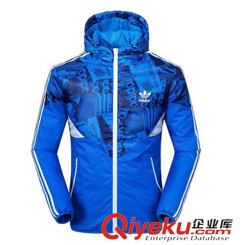 棉衣 加厚外套  2015秋冬新品 男士外套加絨加厚防寒運動棉衣外套 -F69825原始圖片2