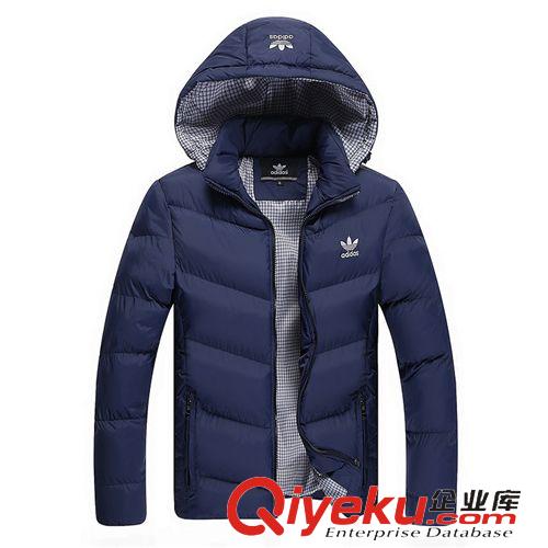 棉衣 加厚外套  2015秋冬新品 男士外套加厚時尚都市運動休閑加厚新款棉衣 688原始圖片2