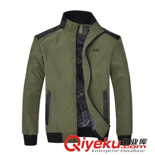 休閑服 夾克衫 風衣 潮流立領茄克 男士 春秋款夾克外套 時尚休閑夾克原始圖片2