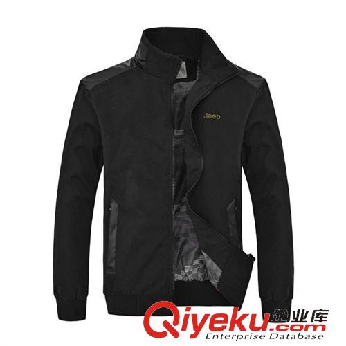 休閑服 夾克衫 風衣 潮流立領茄克 男士 春秋款夾克外套 時尚休閑夾克原始圖片3