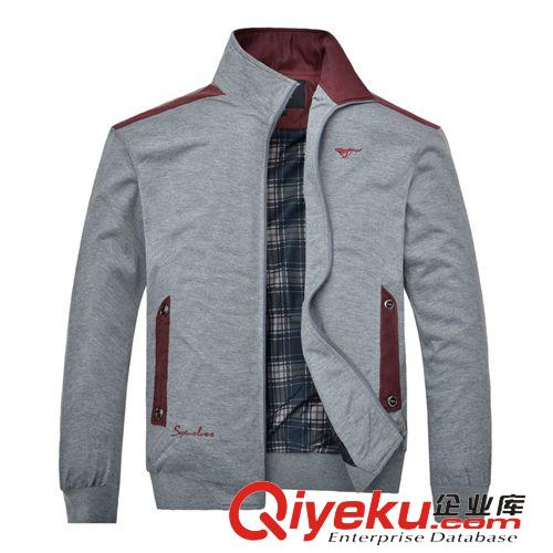 休閑服 夾克衫 風衣 潮流立領茄克 男士 春秋款夾克外套 時尚休閑夾克