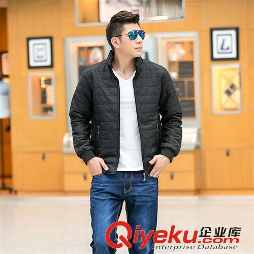 休閑服 夾克衫 風衣 cmlziua春秋款男士夾克時尚休閑外套韓版修身立領大碼茄克衫-6368原始圖片3