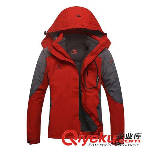戶外 戶外沖鋒衣女款防水透氣三合一抓絨兩件套登山出游必備－8892原始圖片3