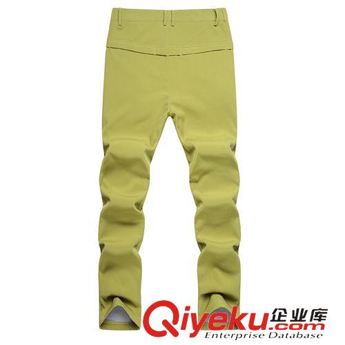 戶外 沖鋒褲男款透氣保暖耐磨登山褲 戶外褲軟殼褲原始圖片2