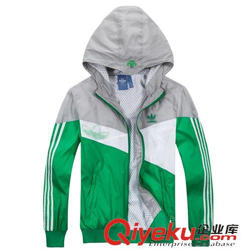 男裝品牌 2015潮流男裝新款透氣拼色簡約時尚夾克薄款 A-169原始圖片2