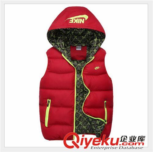 男裝品牌 品牌清倉(cāng)tj男式秋冬季休閑棉馬甲 運(yùn)動(dòng)馬夾韓版坎肩潮雙面穿原始圖片2