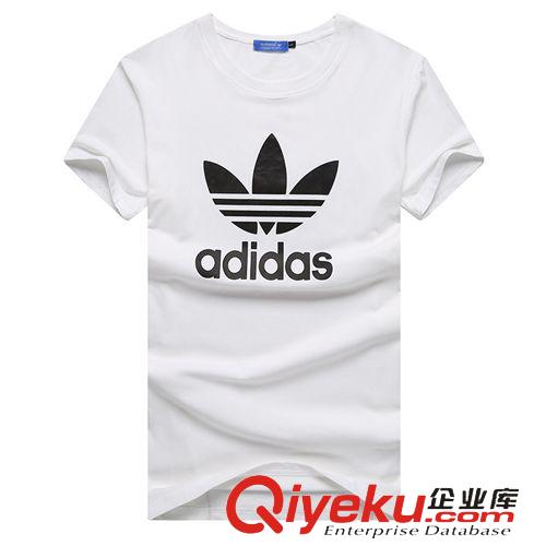 短袖T恤 一件代發(fā) 夏季新款男士休閑運動T恤圓領(lǐng)純棉印花汗衫男花T恤原始圖片2