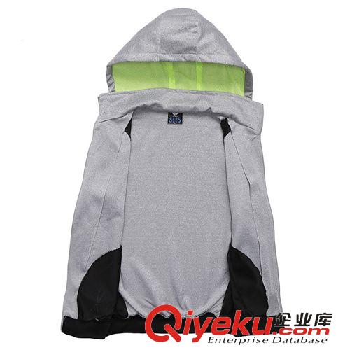 長袖套裝 一件代發 男士休閑運動套裝春秋連帽拼色衛衣運動服套裝批發原始圖片2