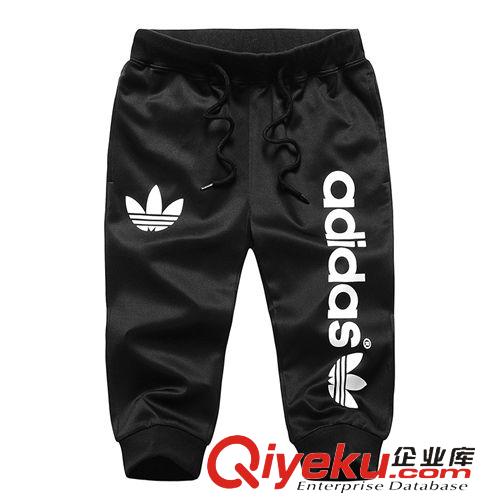 褲子 一件代發(fā)新款男式針織褲休閑修身五分運(yùn)動(dòng)短褲 男裝廠家批發(fā)爆款