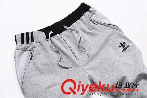 褲子 一件代發(fā)2015新款品牌運(yùn)動褲男純棉休閑直筒運(yùn)動長褲跑步衛(wèi)褲批發(fā)原始圖片2
