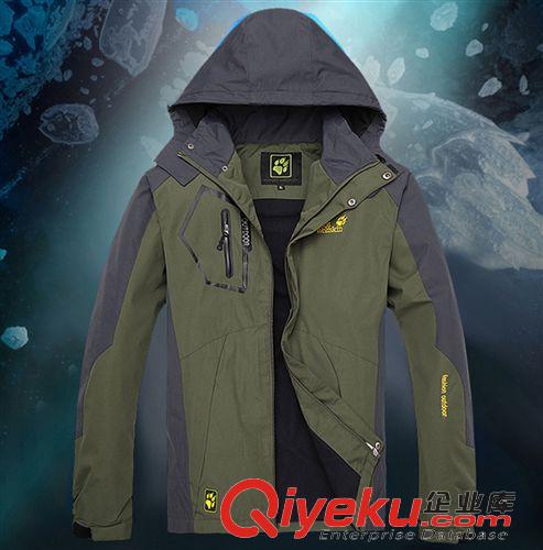 沖鋒衣 春秋戶外情侶薄款沖鋒衣男單層防風(fēng)防水登山服保暖釣魚服女 批發(fā)