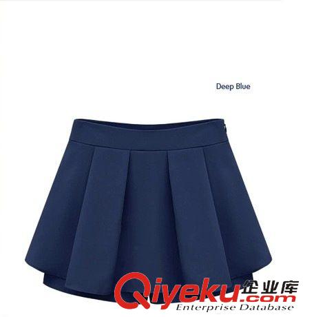 下裝 夏裝新款2015女裝歐美撞糖果色女韓版熱褲半身裙