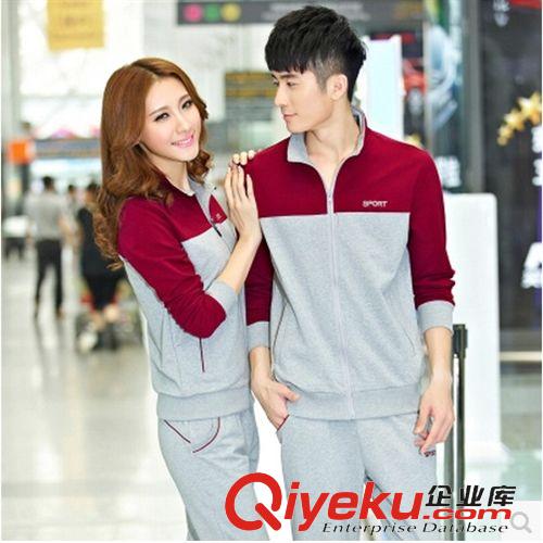 套裝 8810實拍春夏四季款套裝情侶裝套裝運動服班服運動套裝原始圖片2