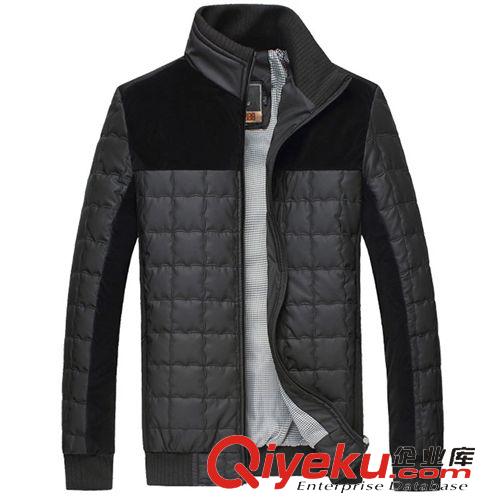 品牌夾克 2014新款青春爆款潮流夾克大碼 男裝休閑修身立領(lǐng)外套潮男夾克原始圖片3