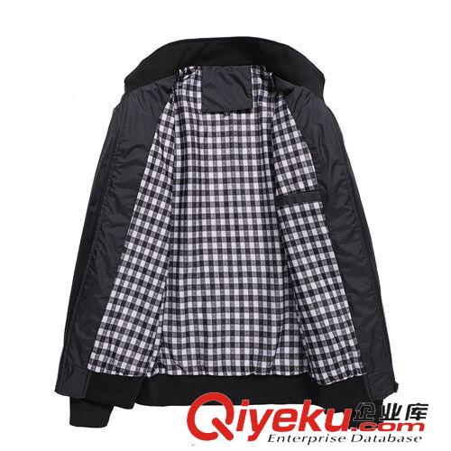 品牌夾克 2014新款男裝夾克 男薄款休閑夾克外套原創(chuàng)修身夾克廠家直銷原始圖片3