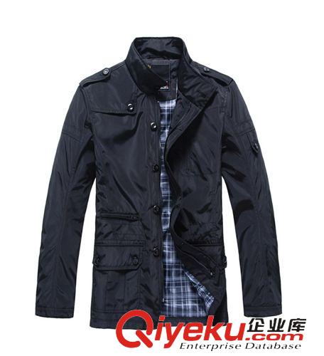品牌夾克 男秋裝新品 男式棒球服 時尚修身立領(lǐng)薄款棒球服 潮流長袖棒球衫