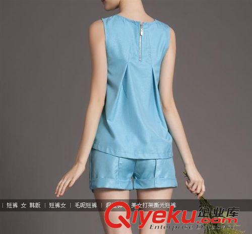2015.4月第四周新品 廠家熱賣(mài)  2015歐美大牌印花寬松修身連衣裙女裝