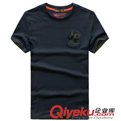 爆款推薦 超級舒適的面料戰地吉普短袖T恤男 2015圓領時尚寬松大碼男T恤衫