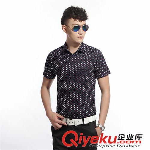 爆款推薦 廠家批發(fā)2015新款夏季翻領(lǐng)T恤 男士休閑短袖 品牌POLOt恤衫代發(fā)
