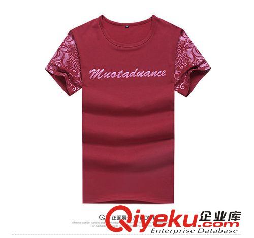 爆款推薦 2015春新款品牌男裝 時(shí)尚男式短袖t恤衫男 潮 男短T批發(fā)代發(fā)團(tuán)購(gòu)