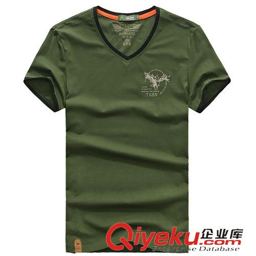 爆款推薦 男裝戰(zhàn)地吉普AFS翻領(lǐng)短袖T恤2015新款春夏高棉質(zhì)商務(wù)男士體恤衫