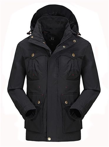 男夾克外套 2015新款沖鋒衣防風防雨時尚拼色戶外服登山服多功能男士外套
