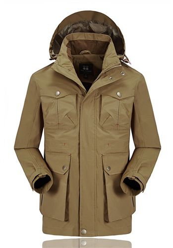 男夾克外套 2015新款沖鋒衣防風防雨時尚拼色戶外服登山服多功能男士外套