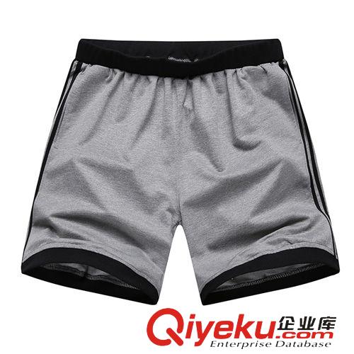 運動褲裝 男士肥佬衛(wèi)衣褲男 超大碼運動中褲 男式加肥純棉運動五分沙灘褲