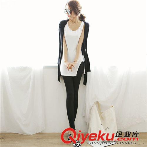 吊帶、小背心 2015新款 歐美中長款莫代爾女士吊帶背心 女 打底衫包臀顯瘦原始圖片2