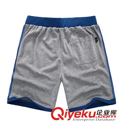 運動褲 夏季新款韓版修身男式純棉五分短褲沙灘褲運動褲運動中褲廠家直銷原始圖片2