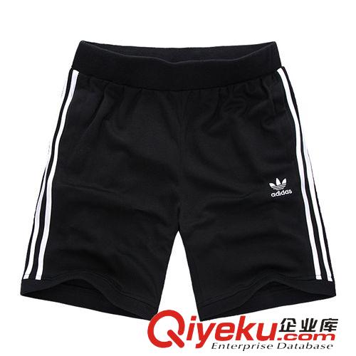 運動褲 夏季新款韓版修身男式純棉五分短褲沙灘褲運動褲運動中褲廠家直銷原始圖片3