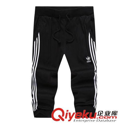 運(yùn)動(dòng)褲 2015新夏季新款修身男士運(yùn)動(dòng)褲 潮流男式七分褲 男式休閑衛(wèi)褲批發(fā)原始圖片2