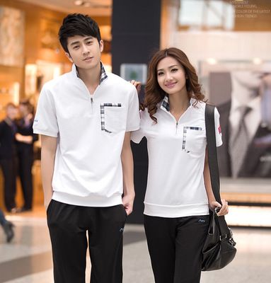 休閑套裝 2015夏季休閑運(yùn)動(dòng)套裝女春夏休閑裝男裝運(yùn)動(dòng)裝情侶運(yùn)動(dòng)服衛(wèi)衣班服原始圖片2