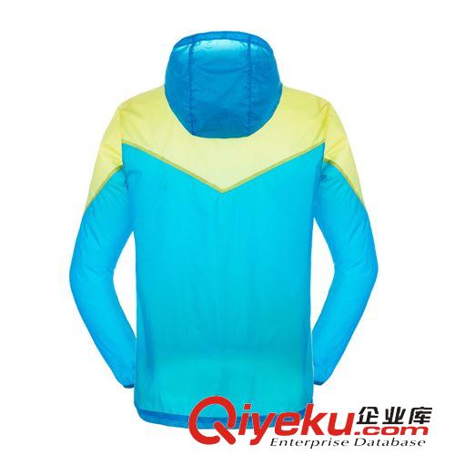 上新季 品牌防曬衣春款 外貿(mào)拼接女款超輕皮膚風(fēng)衣 透氣戶外皮膚衣男5049原始圖片2
