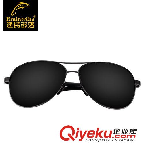 騎行用品 漁民部落 戶外防風(fēng)防紫外線男士時尚偏光太陽眼鏡蛤蟆鏡原始圖片2