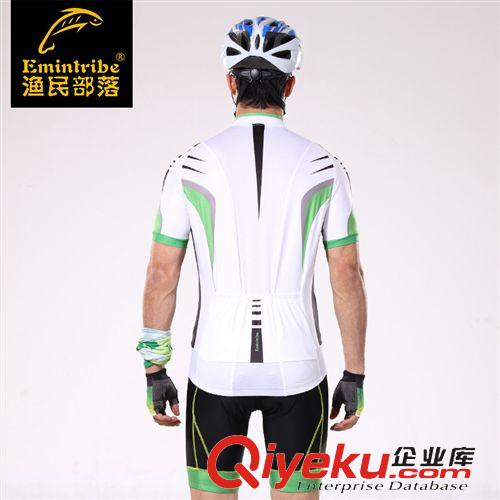 騎行用品 漁民部落夏季騎行服男 薄款透氣排汗山地車騎行服短袖套裝原始圖片2