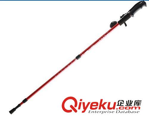 戶外用品裝備及配飾 漁民部落 超輕鋁合金可伸縮減震三節(jié)登山杖 戶外滑雪手杖原始圖片2