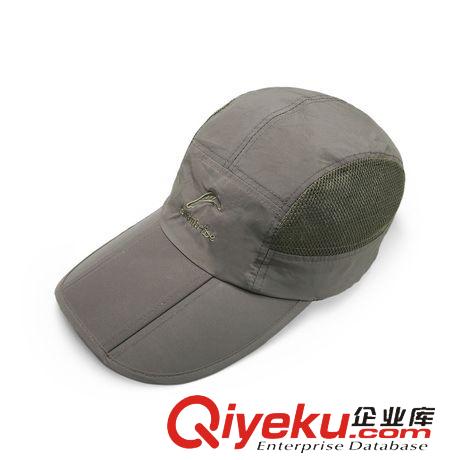 戶外用品裝備及配飾 漁民部落戶外三折太陽帽速干遮陽帽防紫外線鴨舌帽平頂軍帽登山帽原始圖片3