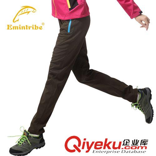 軟殼衣褲 漁民部落 冬款戶外軟殼褲男女保暖 防水防風沖鋒褲子加絨加厚款