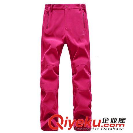 軟殼衣褲 漁民部落 冬款戶外軟殼褲男女保暖 防水防風沖鋒褲子加絨加厚款