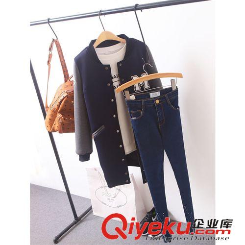 2015年4月新品 2015新款女褲夏 韓版修身顯瘦時尚百搭純色休閑卷邊牛仔短褲批發